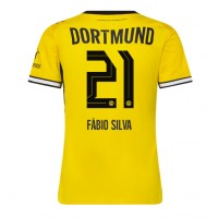 Dámy Fotbalový dres Borussia Dortmund Fabio Silva #21 2026-27 Domácí Krátký Rukáv